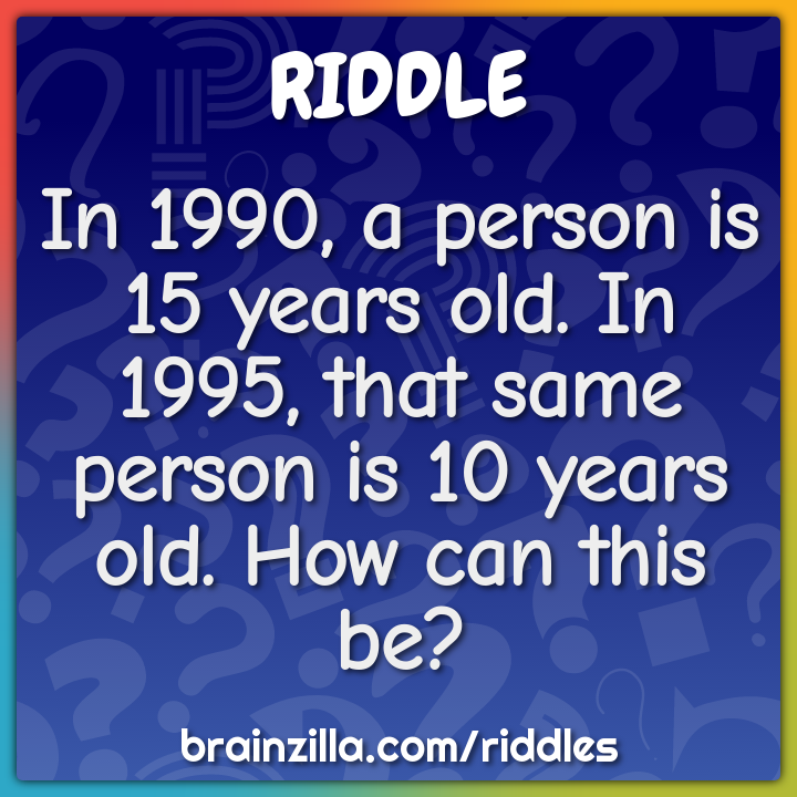 What's large on Saturday and Sunday. Small on Tuesday, Wednesday, and -  Riddle & Answer - Brainzilla